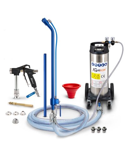 Professional gypsum filler sprayer with lance and gun 20 litres