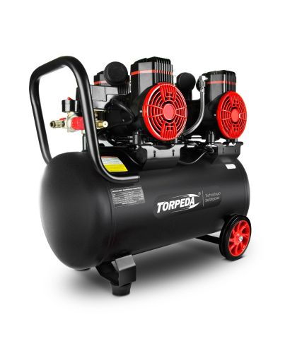Oil free Compressor 2.9 kW Torpeda 50 L