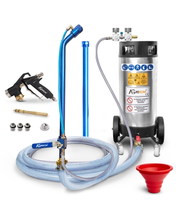 Professional gypsum filler set with lance and gun