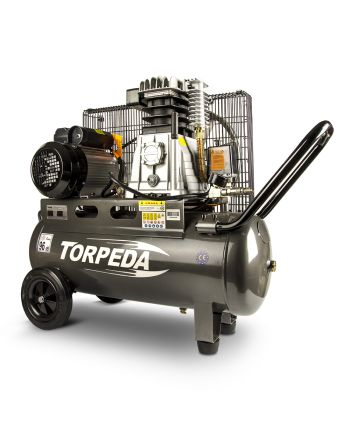 Compressor 3 kW Torpeda 50 L with a belt drive