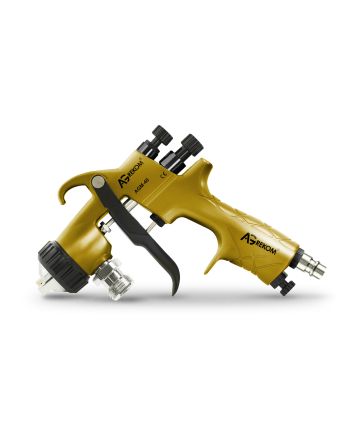 Spray gun for industrial use