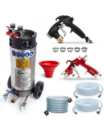 Professional plaster spray unit