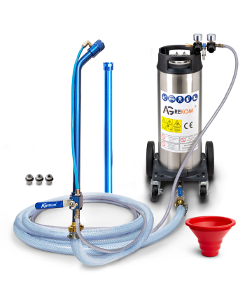 Professional gypsum filler spraying unit with 20l lance