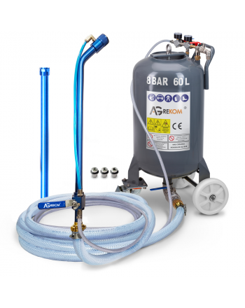 Professional gypsum filler sprayer with lance 60 litres