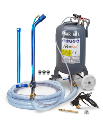 Professional Plastering Unit with lance and gun  - 60l