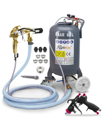 Industrial plastering set AK10 PRO GOLD - 60 litres