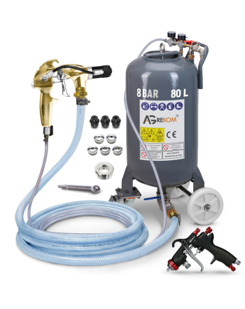 Industrial plastering set AK10 PRO GOLD - 80 litres