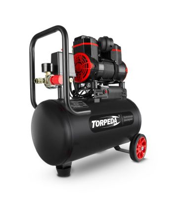 Oil free Compressor 0.9 kW Torpeda 20 L