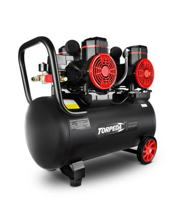 Oil free Compressor 2.9 kW Torpeda 50 L