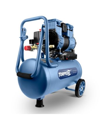 Oil free Compressor 1,48 kW Torpeda 24 L