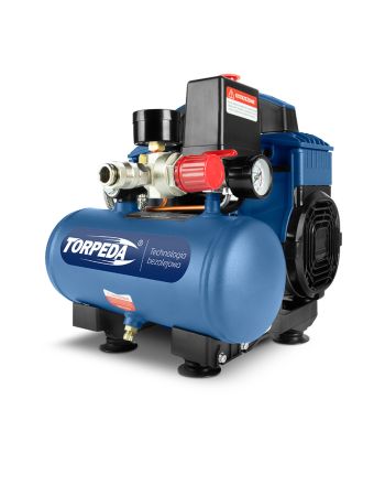 Oil free Compressor 1.18 kW Torpeda 3 L