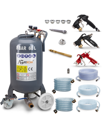 Industrial 60 litre plaster spray unit plus