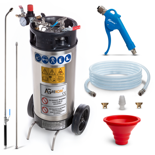 air-operated multifunctional foaming device