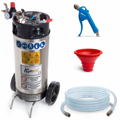 Foam cleaning spray unit