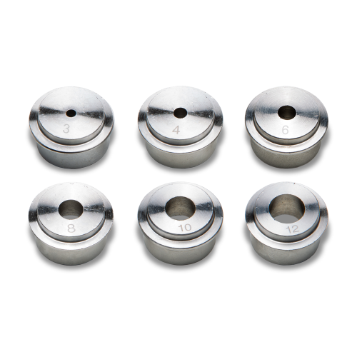 Set of spray nozzles for professional plastering gun - 3, 4, 6, 8, 10, 12 mm